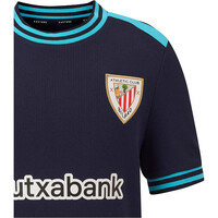 Castore camiseta de fútbol oficiales niño ATHL.BILBAO 26 AWAY INF SS SHIRT 03