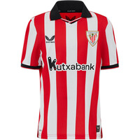 Castore camiseta de fútbol oficiales niño ATHL.BILBAO 26 HOME INF SS SHIRT vista frontal