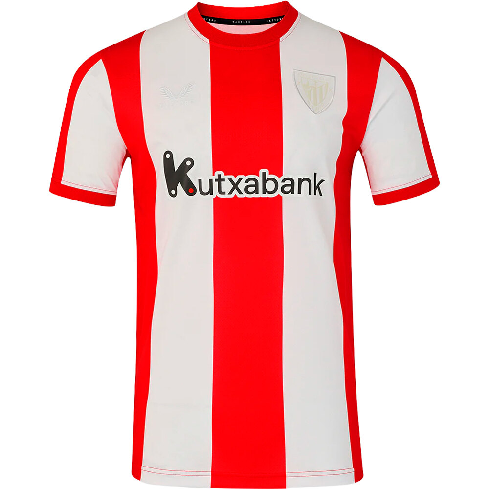 Castore camiseta de fútbol oficiales niño ATHL.BILBAO 26 RETRO INF SS SHIRT vista frontal
