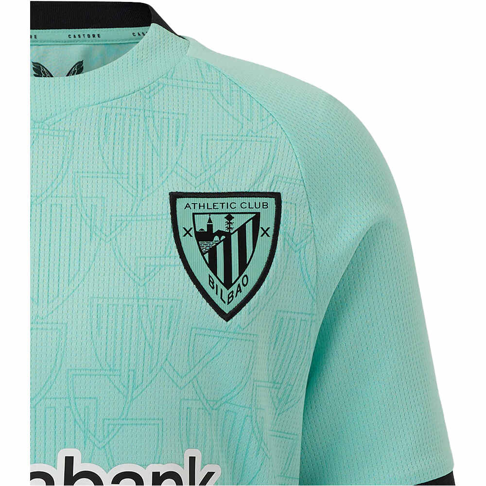 Castore camiseta de fútbol oficiales niño ATHL.BILBAO 26 THIRD INF SS SHIRT 03