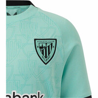 Castore camiseta de fútbol oficiales niño ATHL.BILBAO 26 THIRD INF SS SHIRT 03