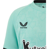Castore camiseta de fútbol oficiales niño ATHL.BILBAO 26 THIRD INF SS SHIRT vista detalle