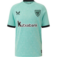 Castore camiseta de fútbol oficiales niño ATHL.BILBAO 26 THIRD INF SS SHIRT vista frontal