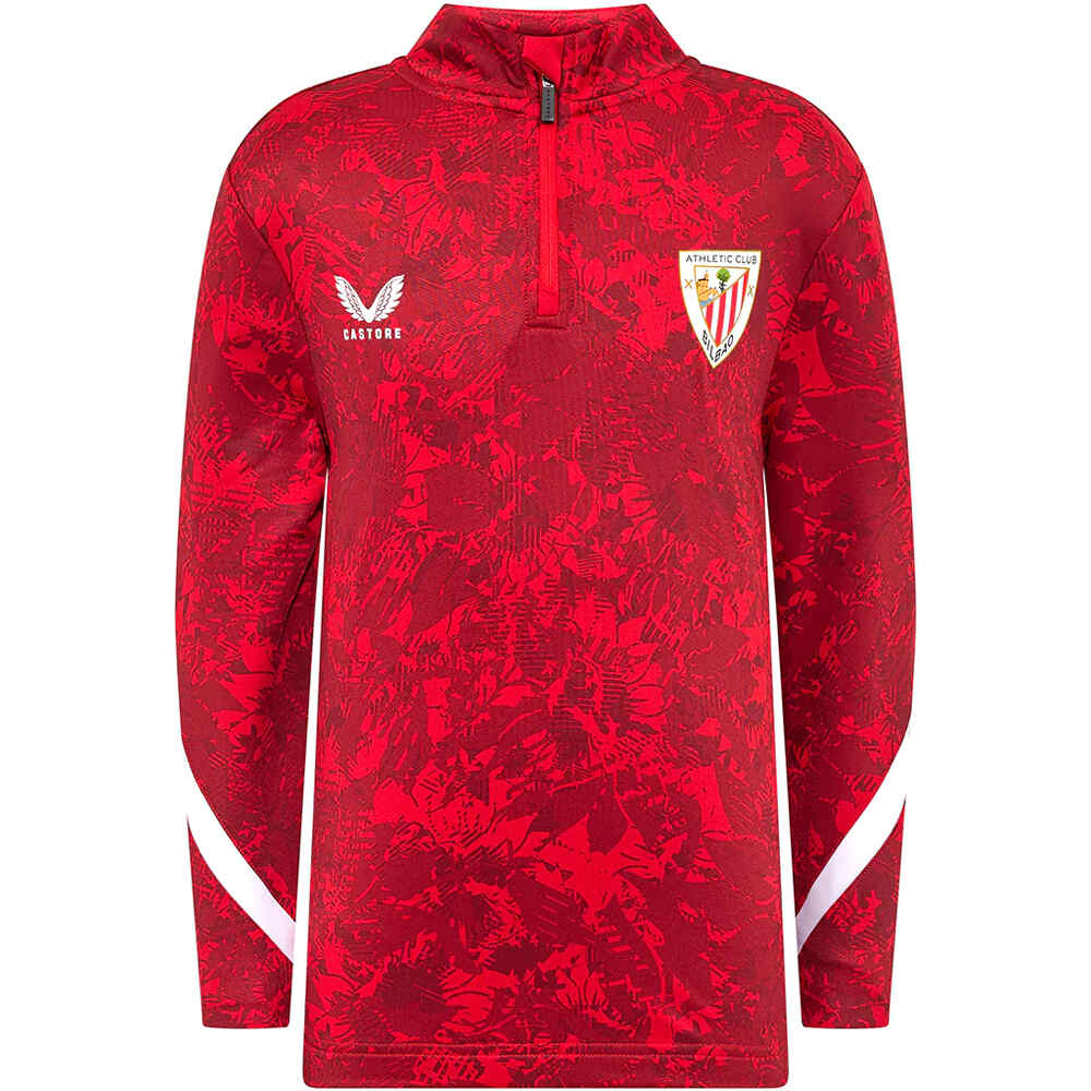 Castore camiseta entrenamiento niño ATHL.BILBAO 26 MATCHDAY MIDLAYER INF vista frontal