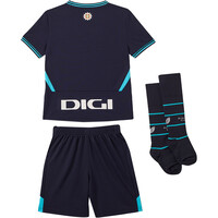 Castore equipación fútbol niño ATHL.BILBAO 26 AWAY INF KIT vista trasera