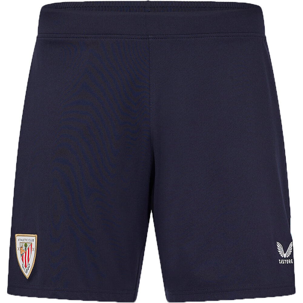 Castore pantalones fútbol oficiales ATHL.BILBAO 26 AWAY SHORT vista frontal