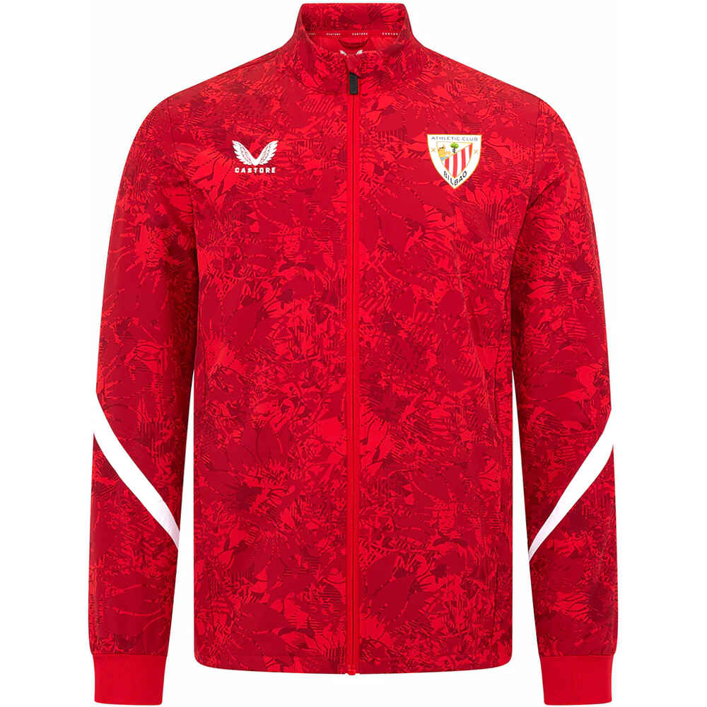 Castore sudadera entrenamiento fútbol ATHL.BILBAO 26 PRE MATCH JACKET vista frontal