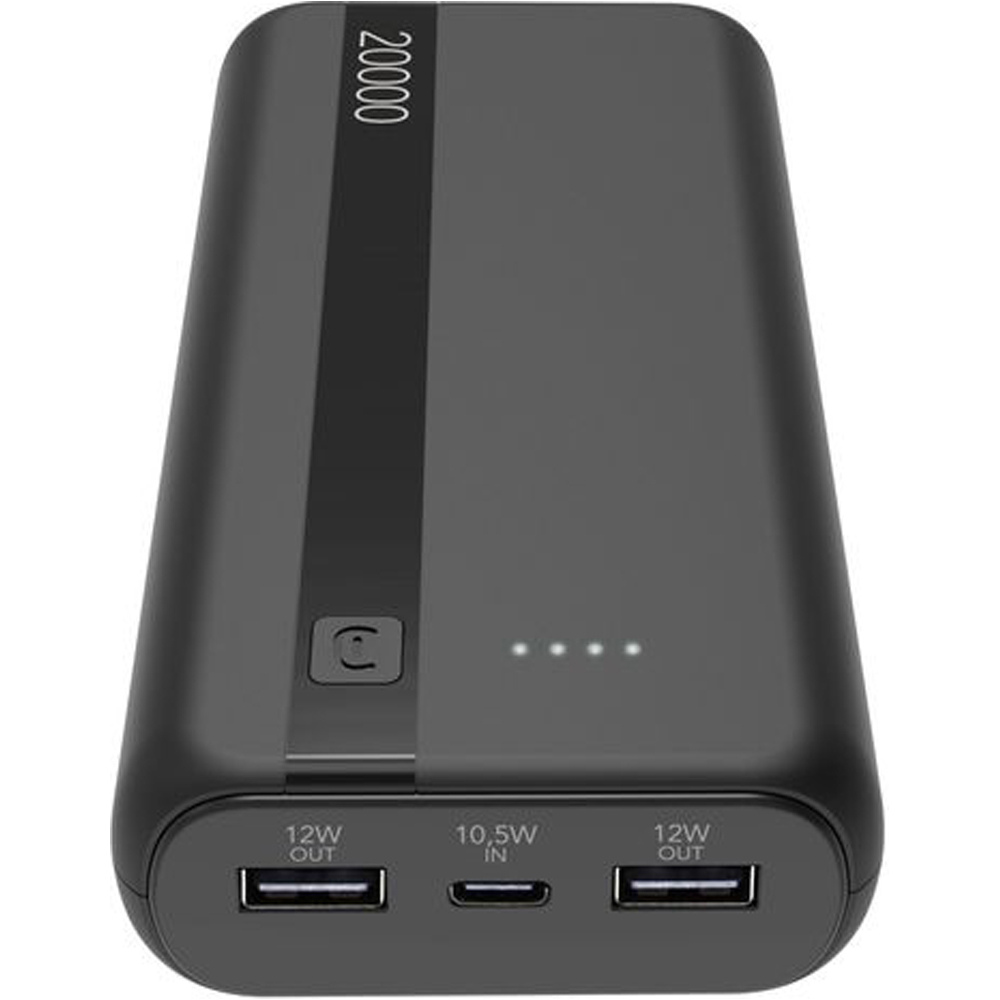 Cellular Line batería 2000_CARGADOR DE BATERAS EMERGENCIA NE vista frontal