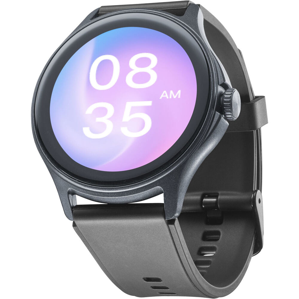 Cellular Line smartwatch RELOJ INTELIGENTE REDONDO BT NEGRO 01