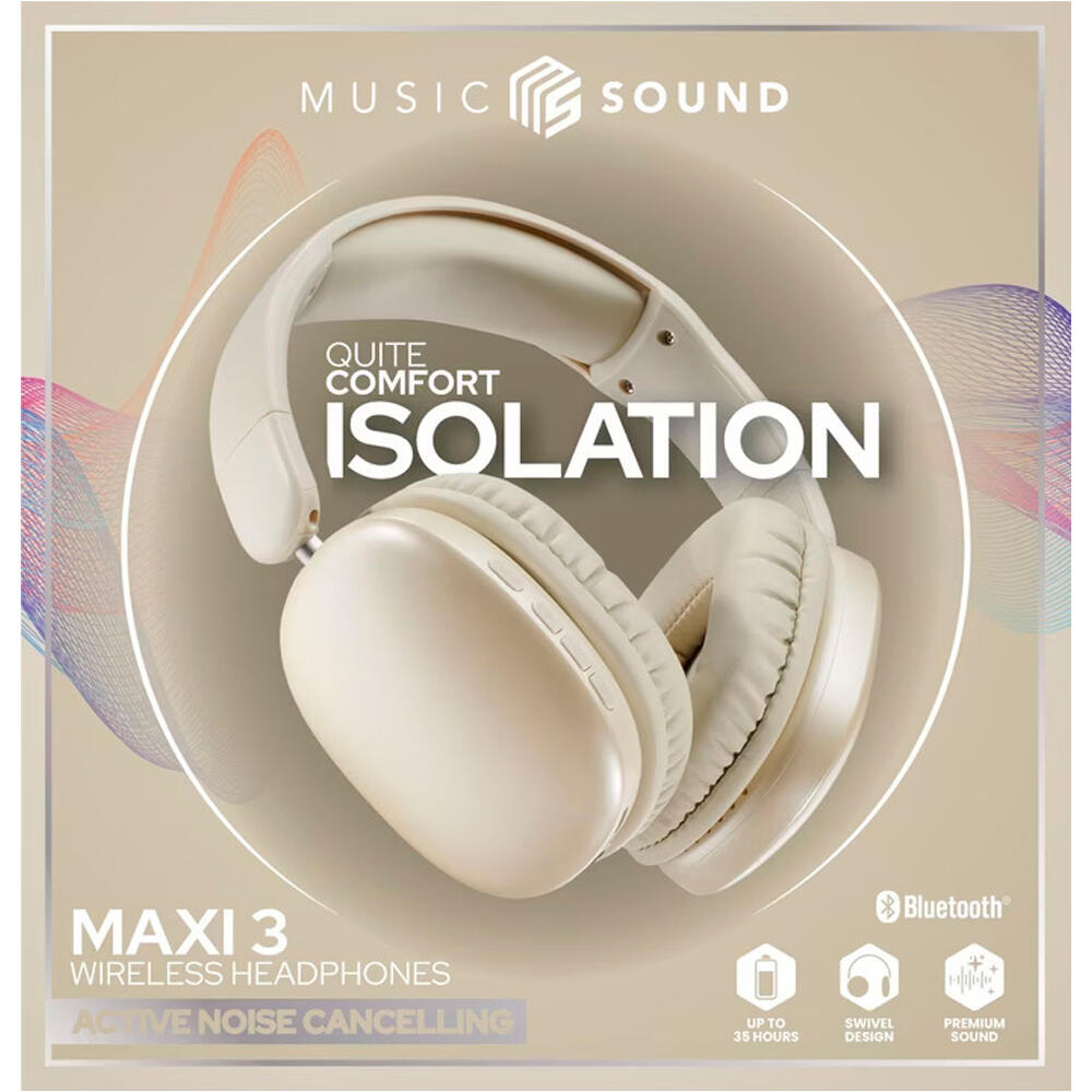 Cellular Line sonido AURICULAR DIADEMA BT MAXI3 CANCELACION R 01