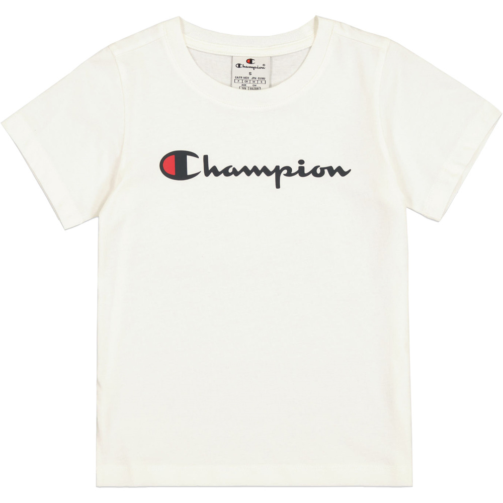 Champion camiseta manga corta niña Crewneck T-Shirt vista frontal