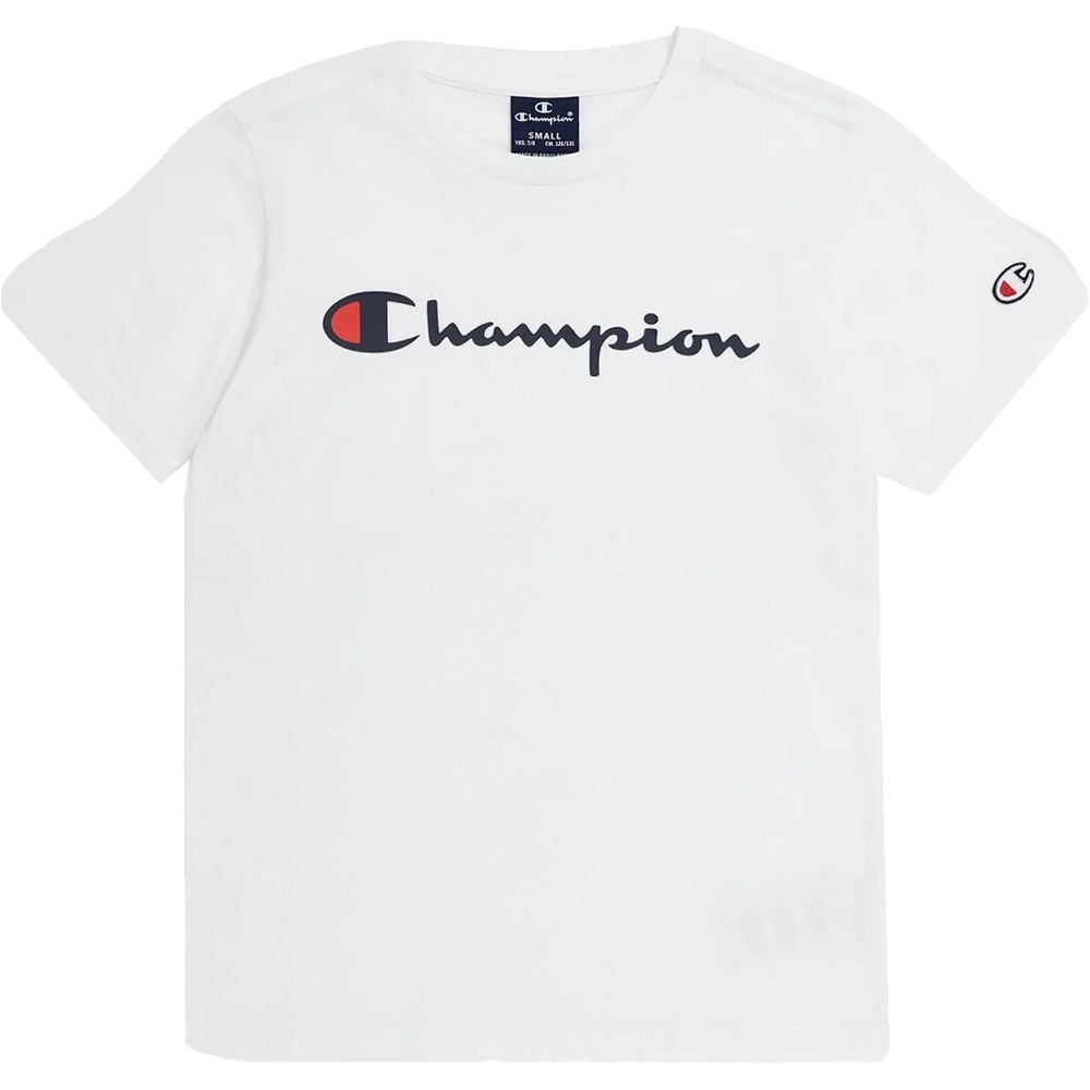 Champion camiseta manga corta niño Crewneck T-Shirt vista frontal