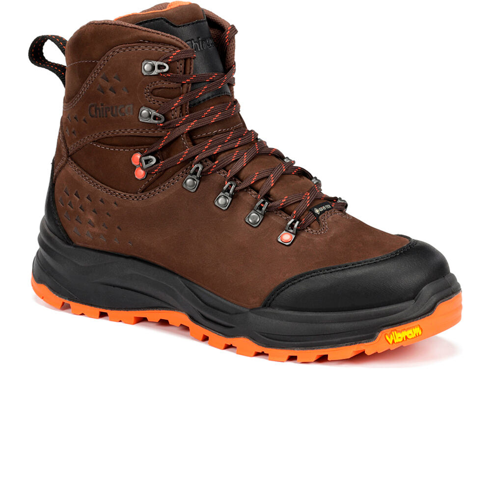 Chiruca bota montaña cuero hombre CEDRO FORCE HI VIS 12 GORE-TEX lateral interior