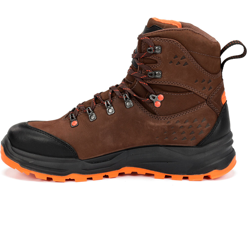 Chiruca bota montaña cuero hombre CEDRO FORCE HI VIS 12 GORE-TEX vista trasera