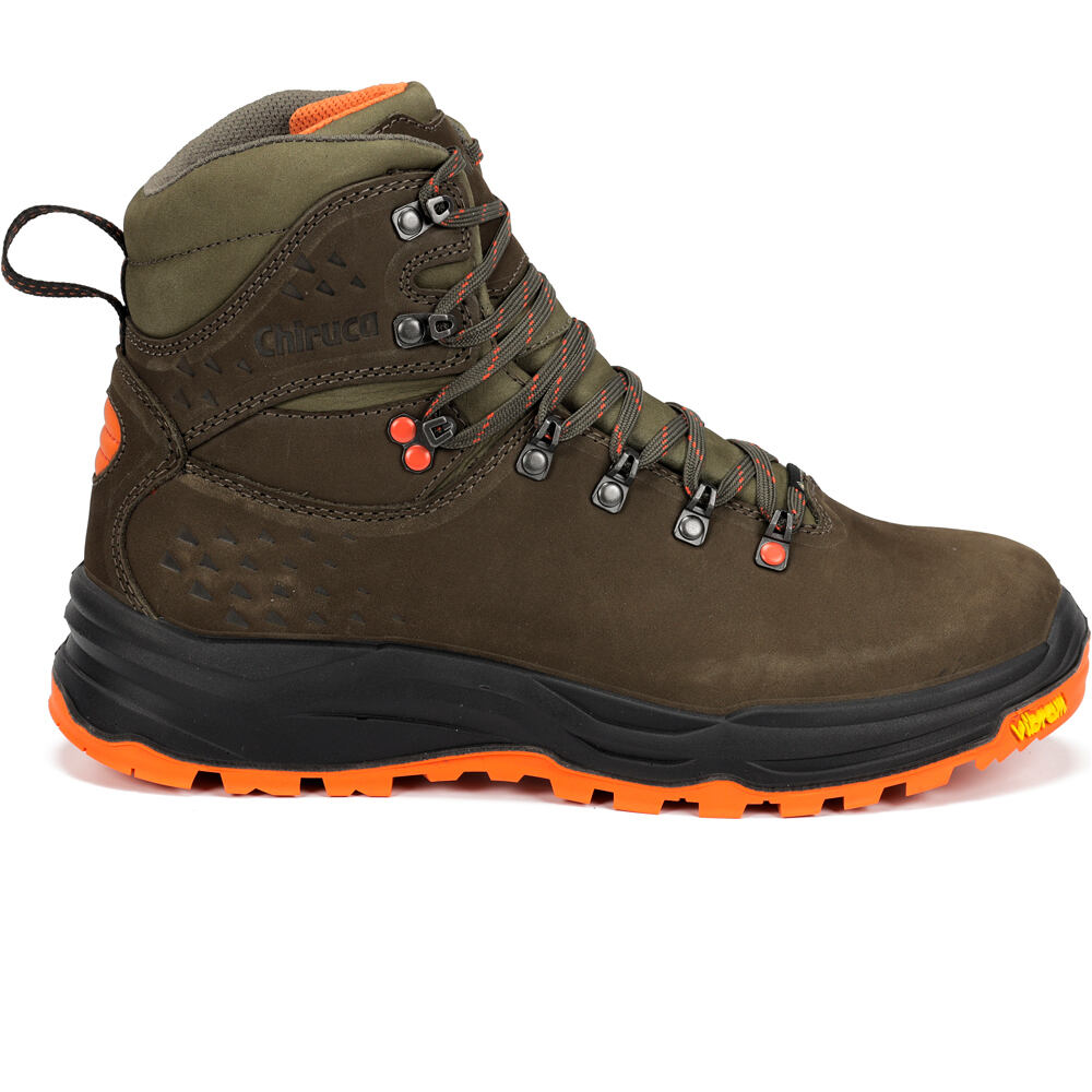 Chiruca bota montaña cuero hombre CEDRO HI VIS 01 GORE-TEX lateral exterior