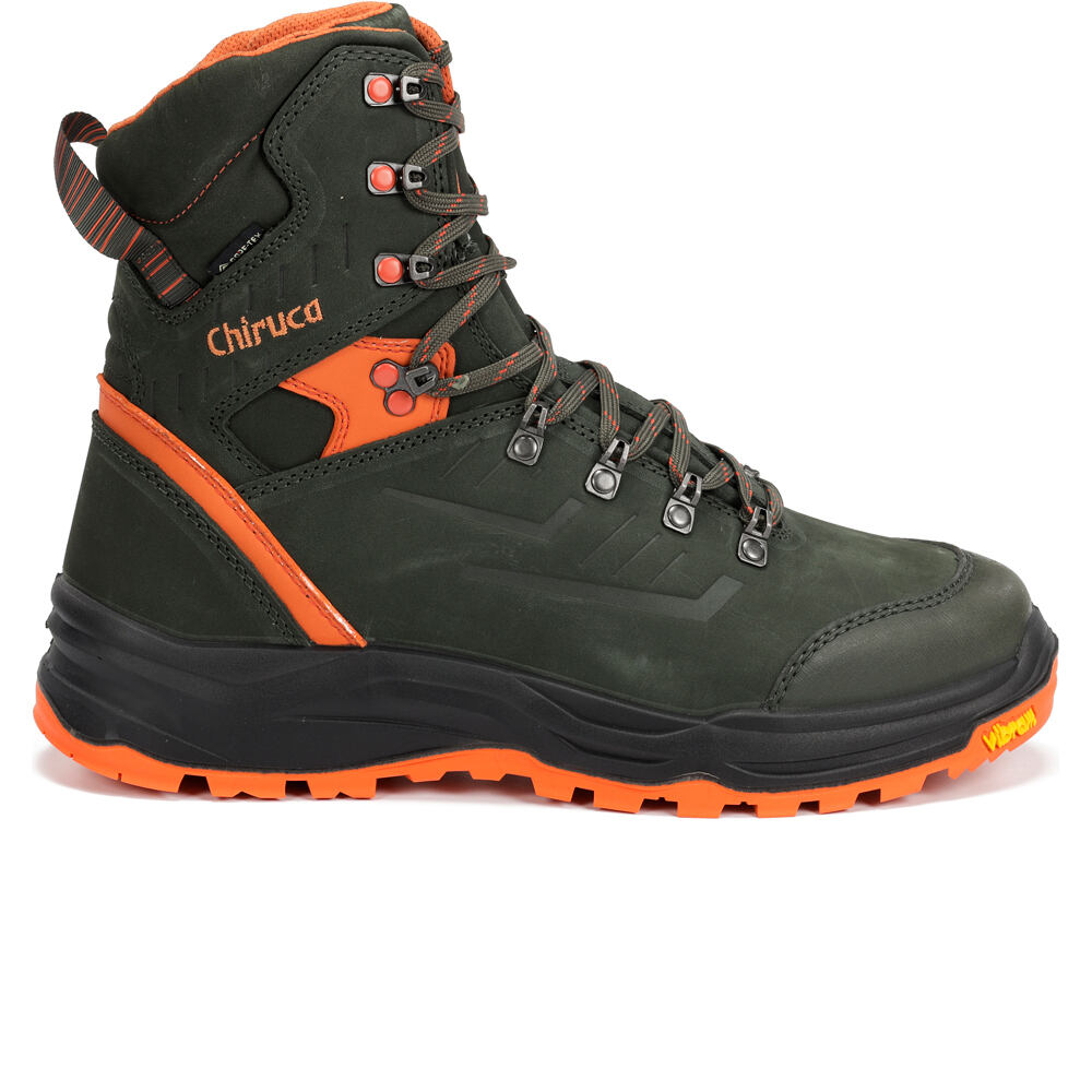 Chiruca bota montaña cuero hombre CYPRESS HI VIS 01 GORE-TEX lateral exterior