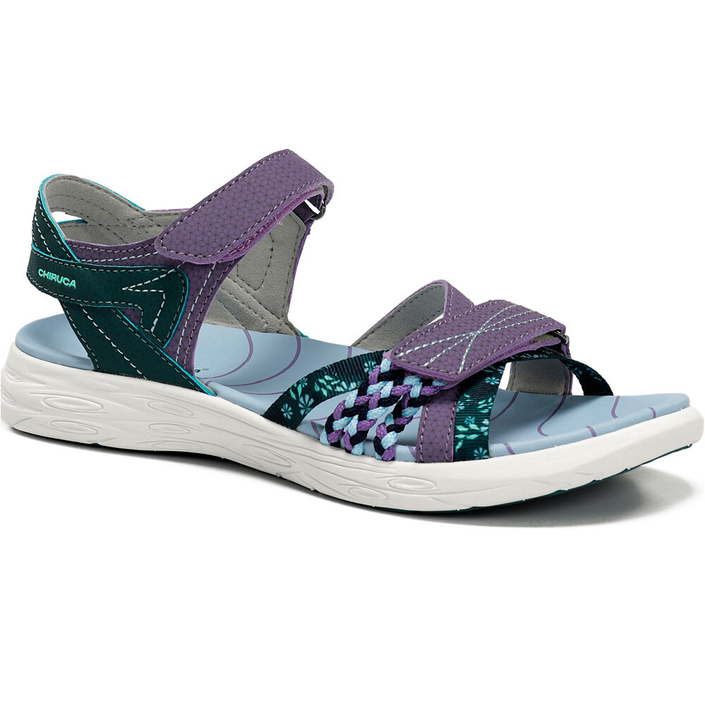 Chiruca sandalias trekking mujer BARBATE 01 lateral interior