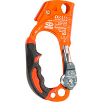 Climbing bloqueador seguridad QUICK ROLL - RIGHT - ORANGE vista frontal