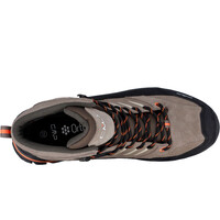Cmp bota trekking hombre RIGEL 2.0 MID TREKKING SHOES WP vista trasera