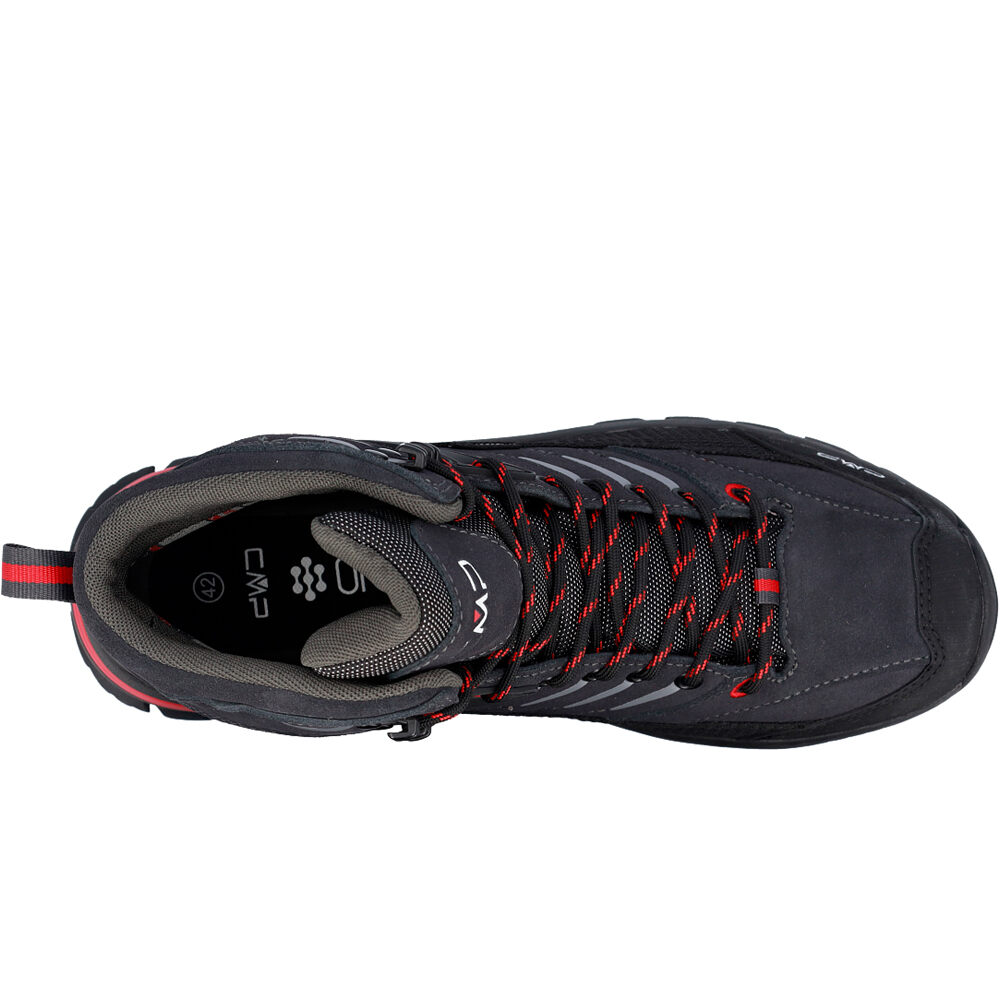 Cmp bota trekking hombre RIGEL 2.0 MID TREKKING SHOES WP vista trasera