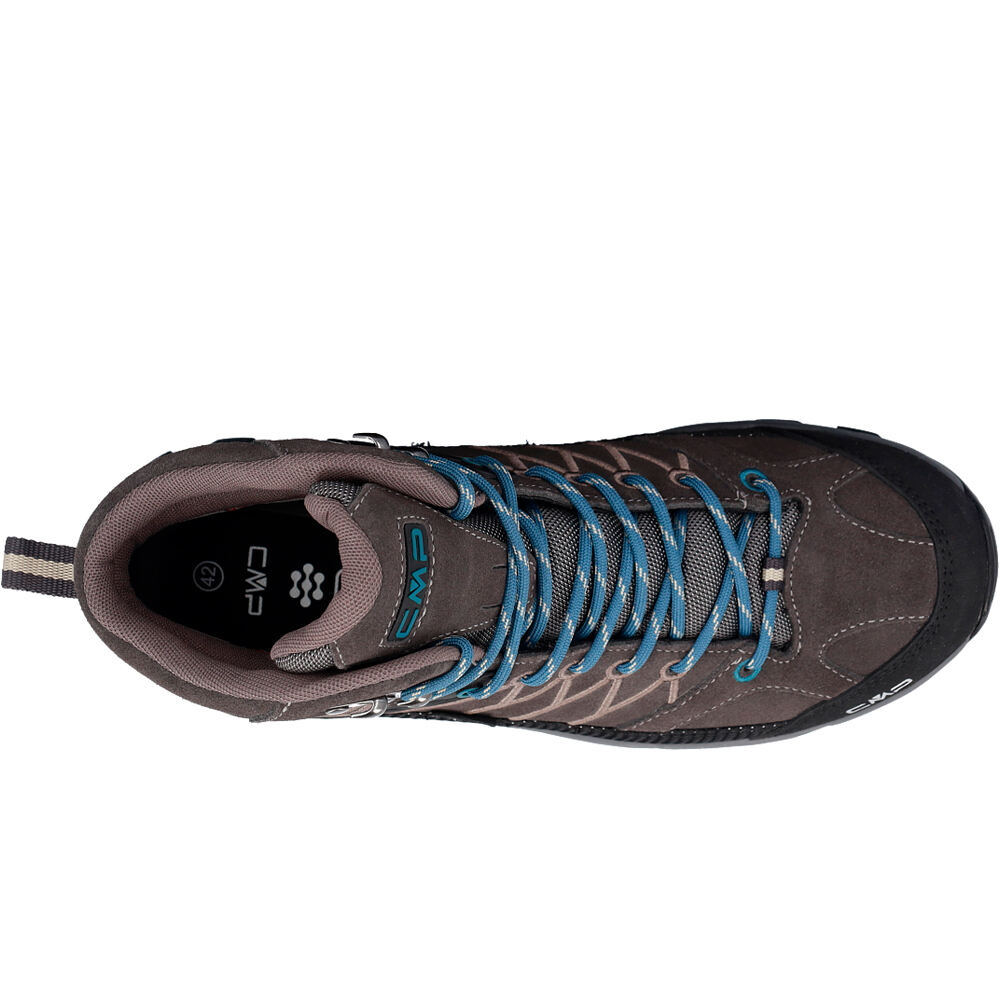Cmp bota trekking hombre RIGEL MID TREKKING SHOES WP vista trasera