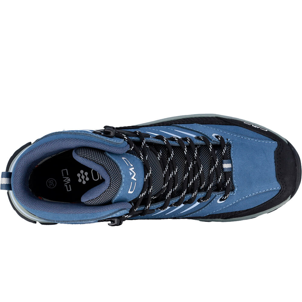 Cmp bota trekking mujer RIGEL 2.0 MID WMN TREKKING SHOES WP vista trasera