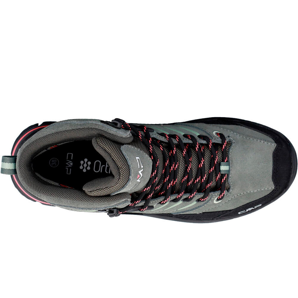 Cmp bota trekking mujer RIGEL 2.0 MID WMN TREKKING SHOES WP vista trasera