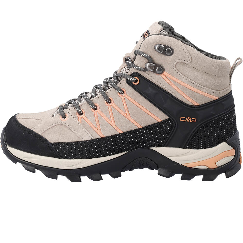Cmp bota trekking mujer RIGEL MID WMN TREKKING SHOES WP lateral interior