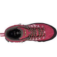 Cmp bota trekking mujer RIGEL MID WMN TREKKING SHOES WP vista trasera