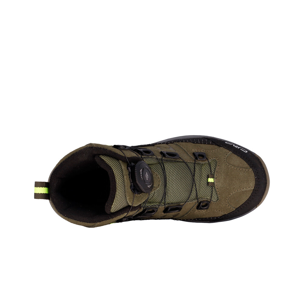 Cmp bota trekking niño KIDS KIRUNA MID FITGO FLEECE WP vista trasera