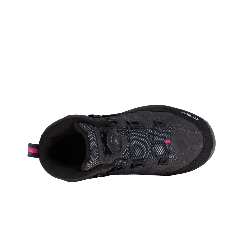 Cmp bota trekking niño KIDS KIRUNA MID FITGO FLEECE WP vista trasera