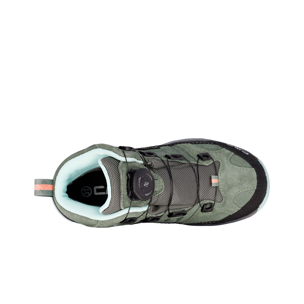 Cmp bota trekking niño KIDS KIRUNA MID FITGO TREKKING SHOES WP vista trasera