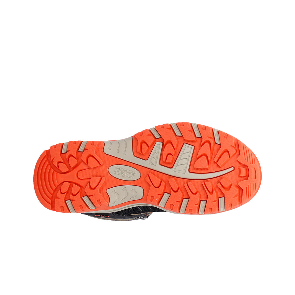 Cmp bota trekking niño KIDS RIGEL MID TREKKING SHOES WP vista superior