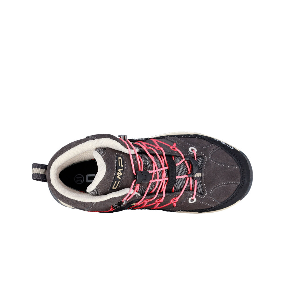 Cmp bota trekking niño KIDS RIGEL MID TREKKING SHOES WP vista trasera
