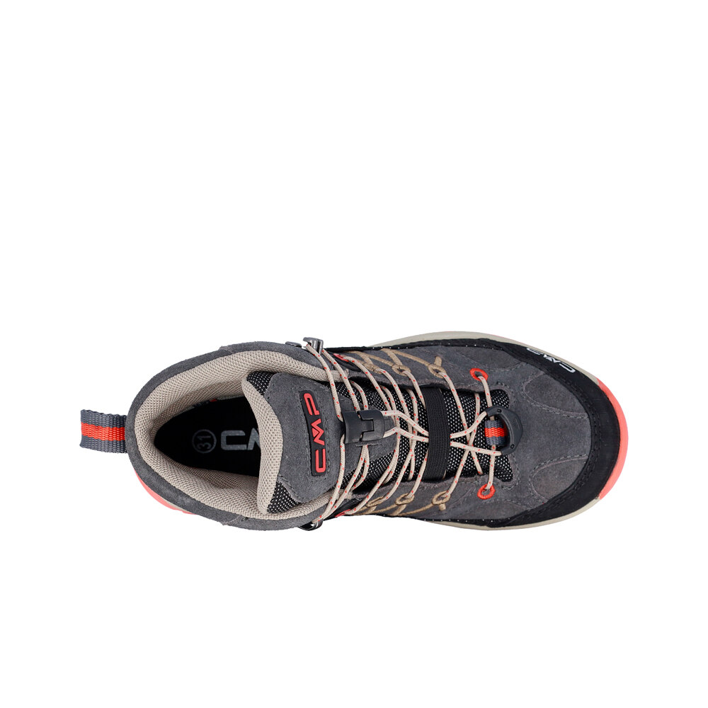 Cmp bota trekking niño KIDS RIGEL MID TREKKING SHOES WP vista trasera