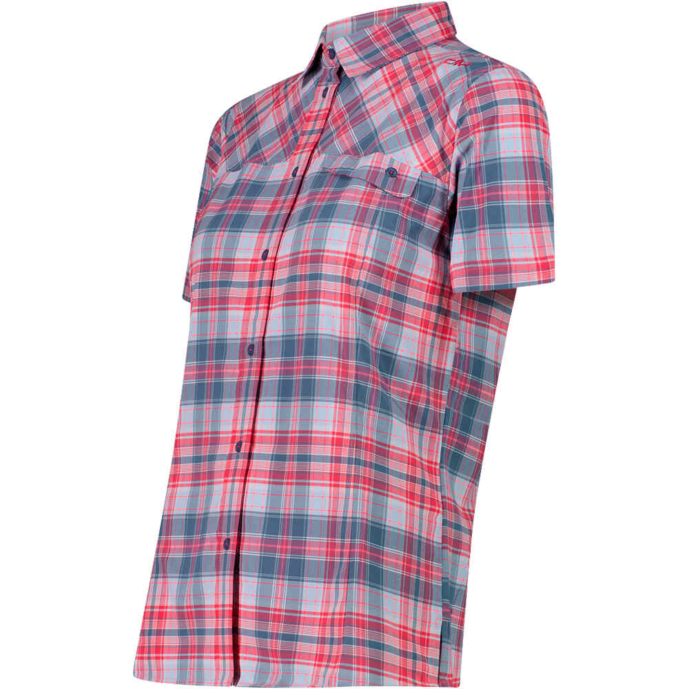 Cmp camisa montaña manga corta mujer WOMAN SHIRT vista detalle