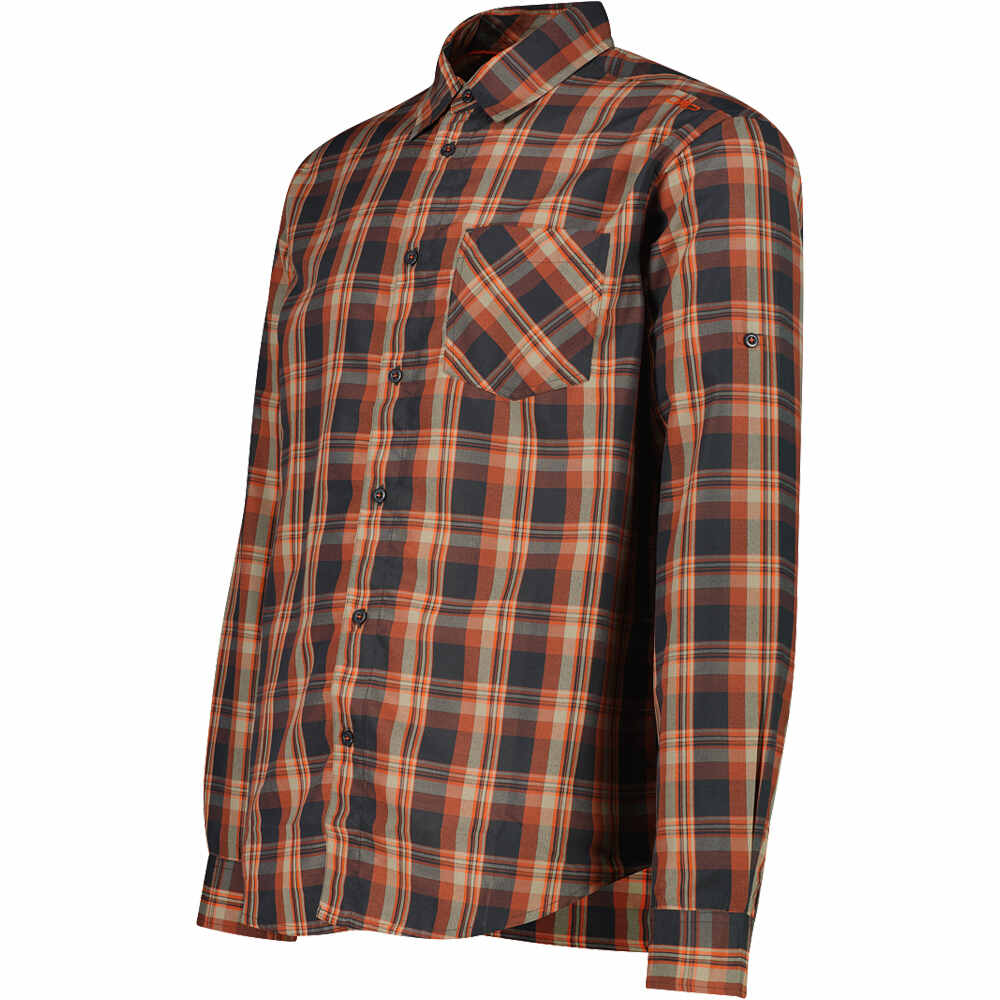 Cmp camisa montaña manga larga hombre MAN SHIRT LONG SLEEVES vista detalle