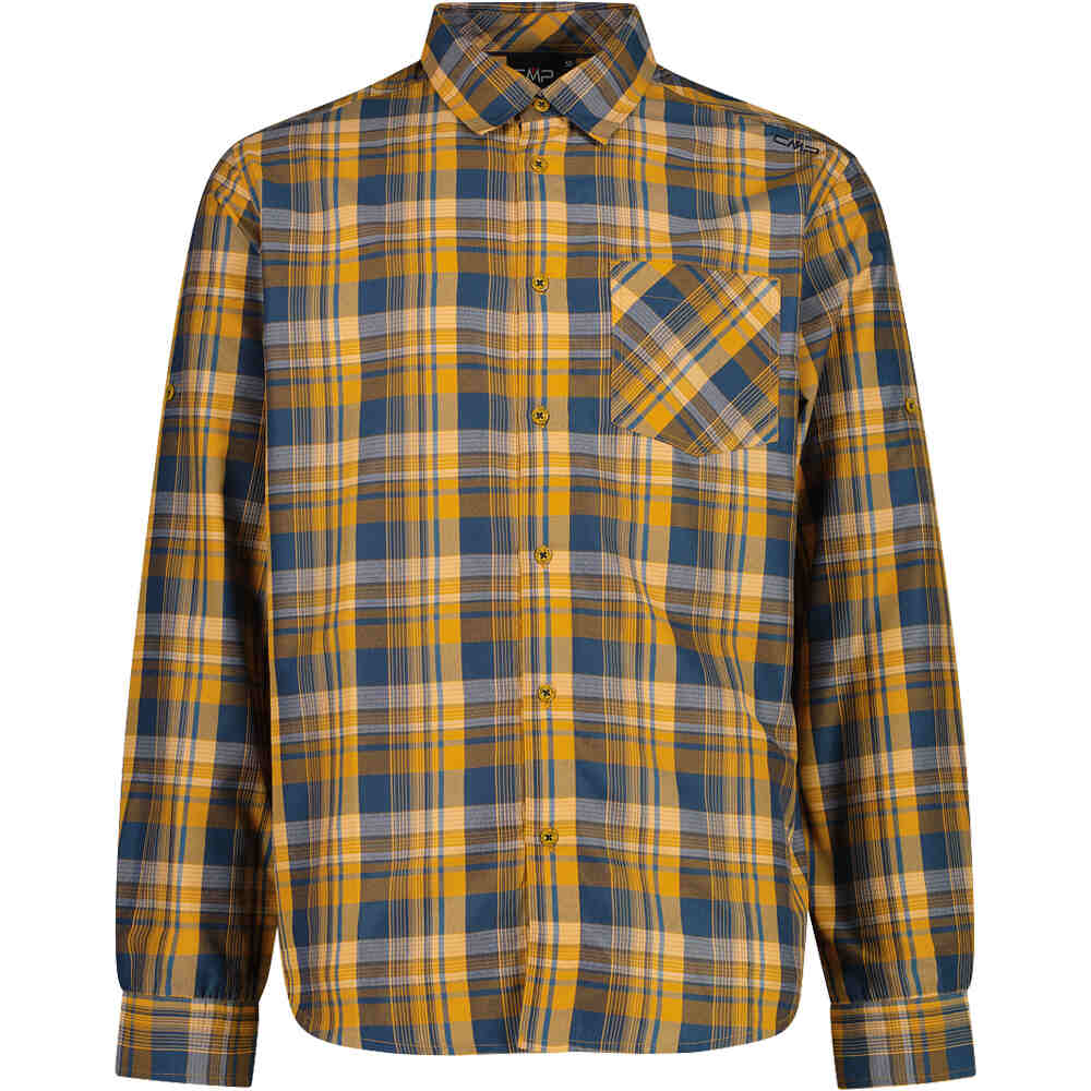 Cmp camisa montaña manga larga hombre MAN SHIRT LONG SLEEVES vista frontal