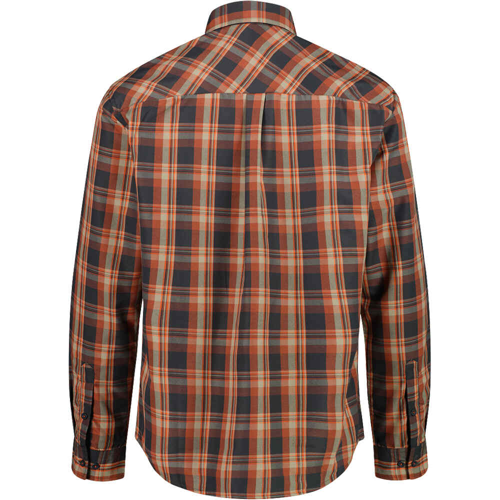 Cmp camisa montaña manga larga hombre MAN SHIRT LONG SLEEVES vista trasera