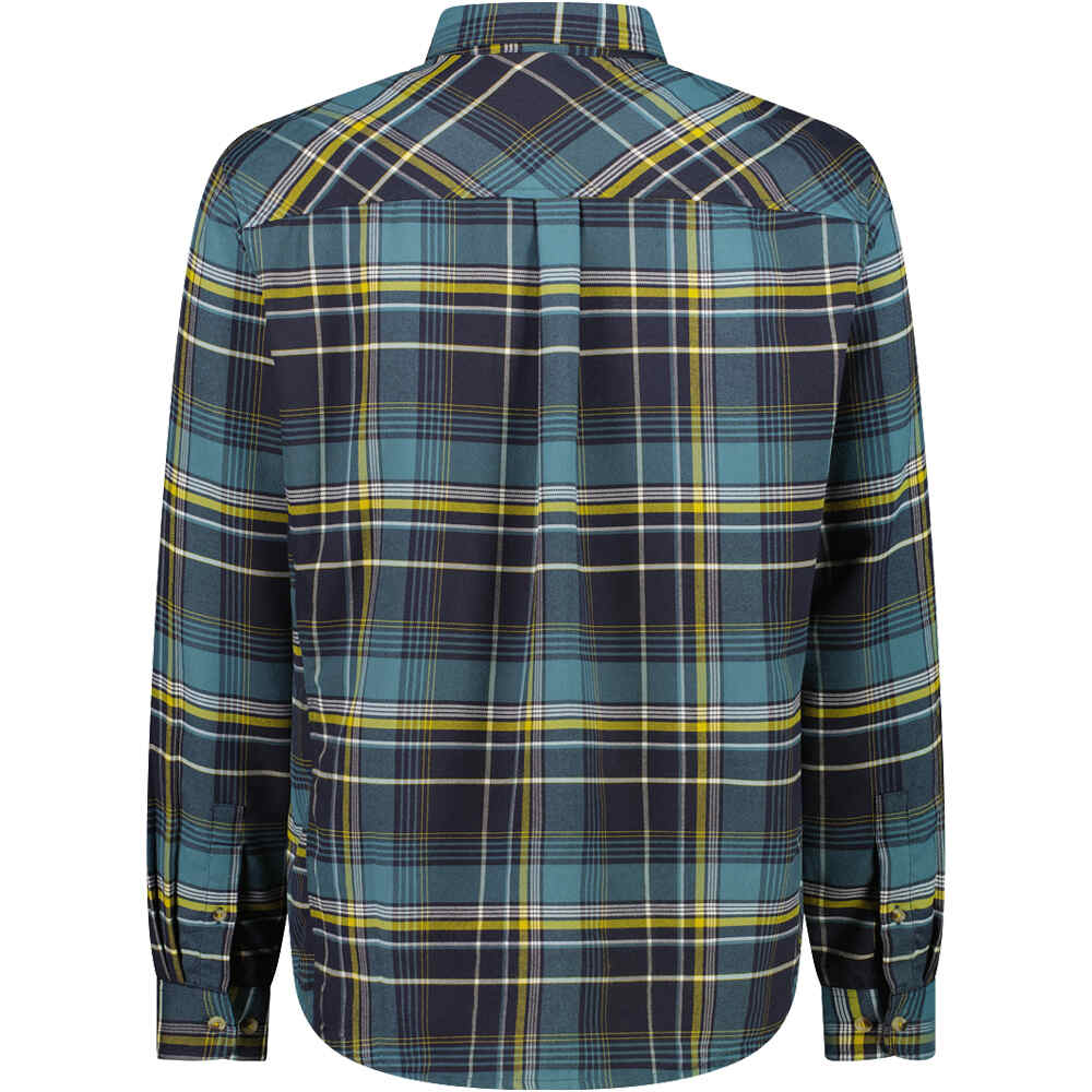 Cmp camisa montaña manga larga hombre MAN SHIRT vista trasera