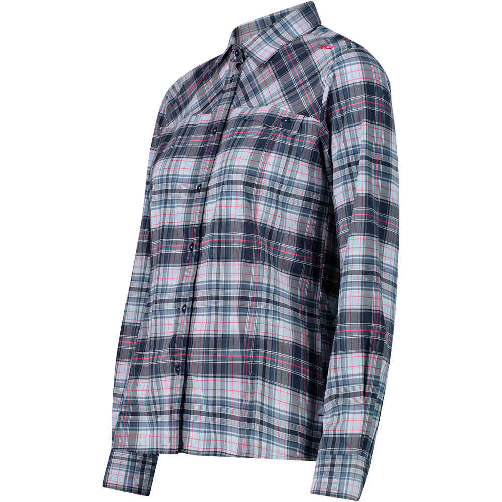 Cmp camisa montaña manga larga mujer WOMAN SHIRT LONG SLEEVES vista detalle