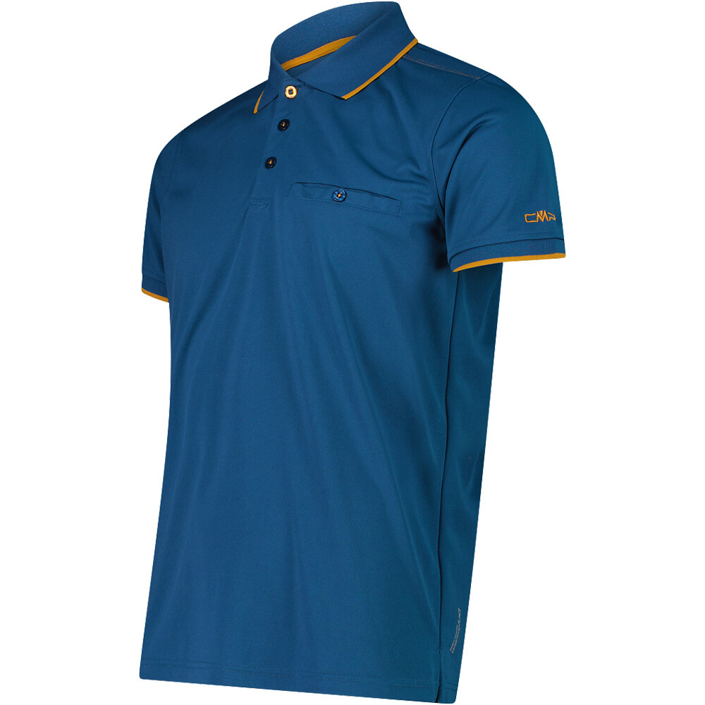Cmp camiseta montaña manga corta hombre MAN POLO vista detalle