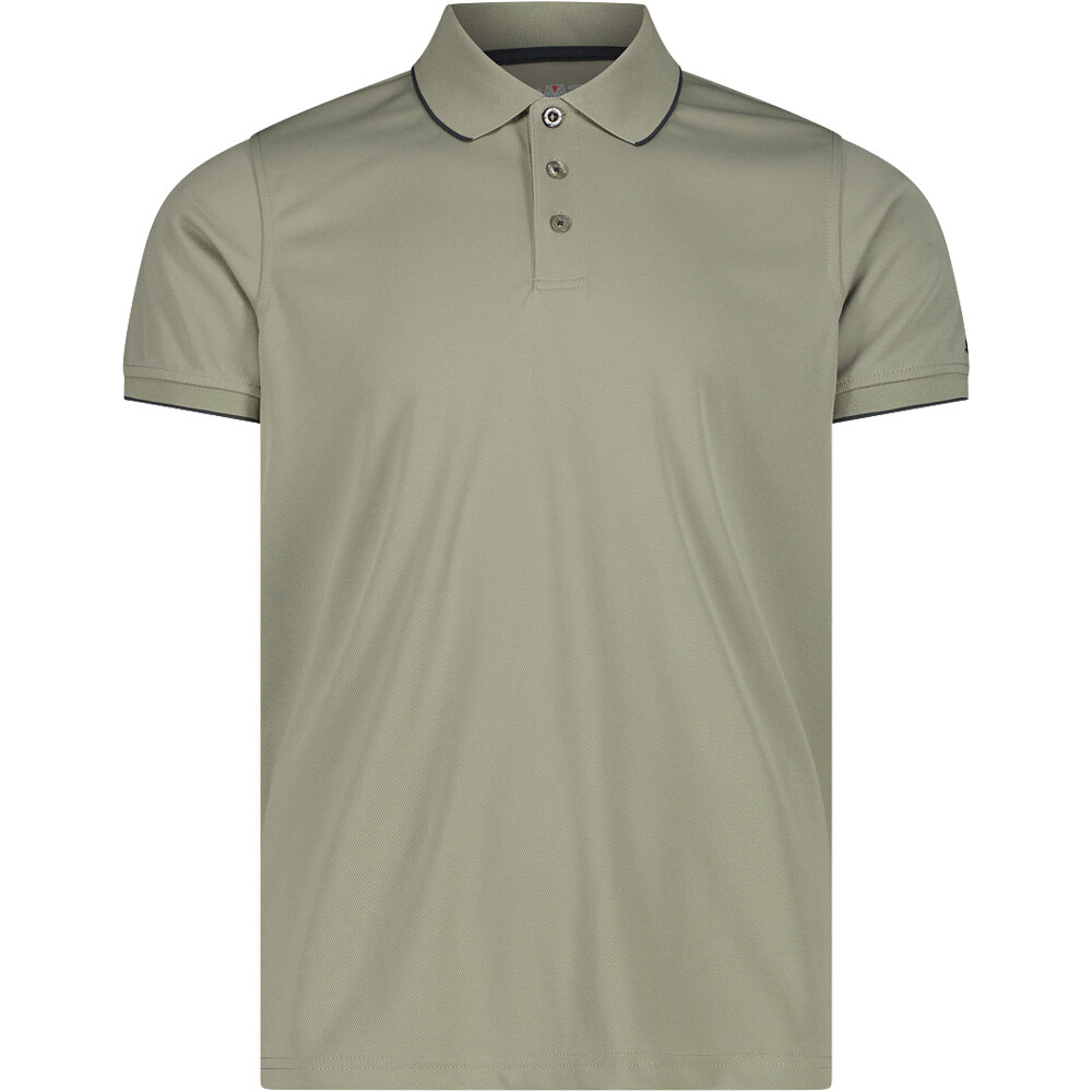 Cmp camiseta montaña manga corta hombre MAN POLO vista frontal