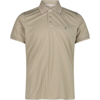 Cmp camiseta montaña manga corta hombre MAN POLO vista frontal