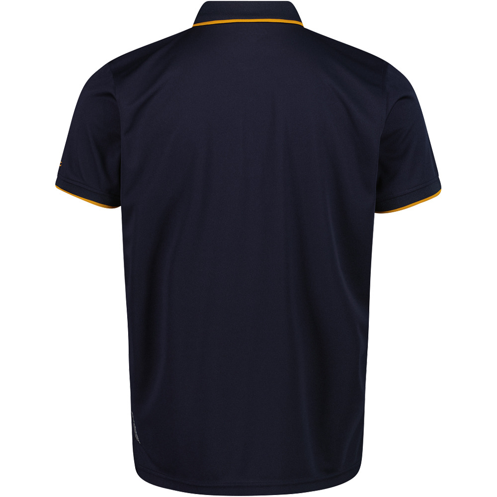 Cmp camiseta montaña manga corta hombre MAN POLO vista trasera