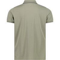 Cmp camiseta montaña manga corta hombre MAN POLO vista trasera