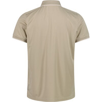 Cmp camiseta montaña manga corta hombre MAN POLO vista trasera