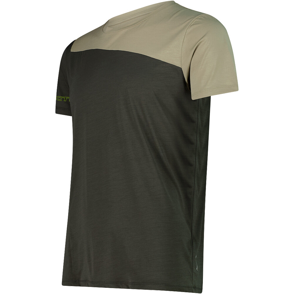 Cmp camiseta montaña manga corta hombre MAN T-SHIRT vista detalle