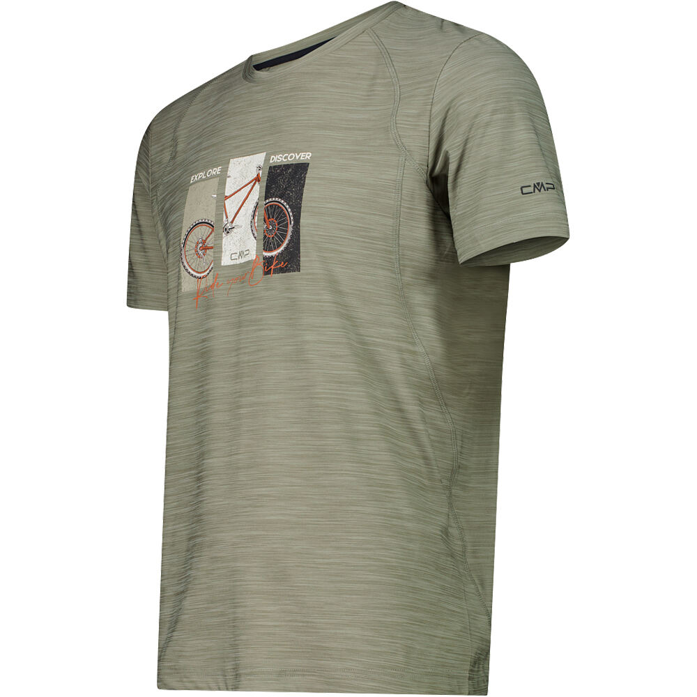 Cmp camiseta montaña manga corta hombre MAN T-SHIRT vista detalle