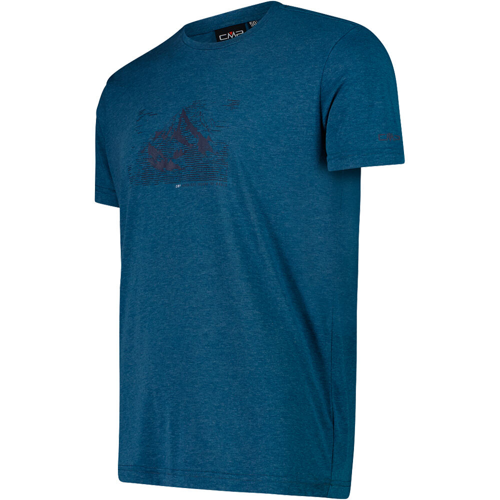 Cmp camiseta montaña manga corta hombre MAN T-SHIRT vista detalle
